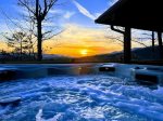 Enjoy the beautiful sunsets from the newly added Hot Tub